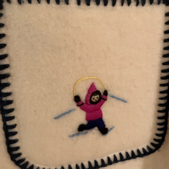 Labrador Wool Embroidered Coat - Picture 6 of 10